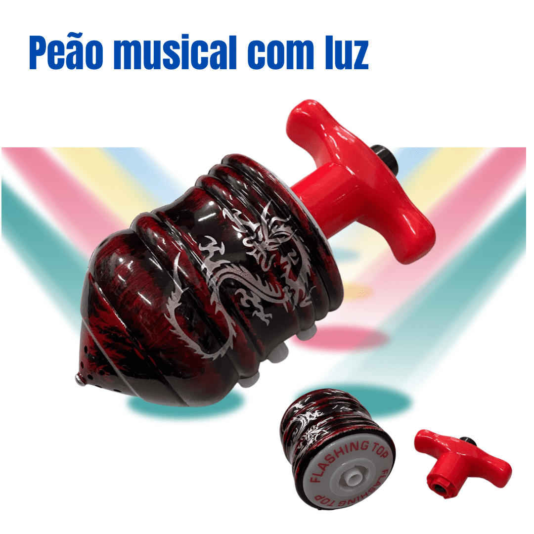 Kit Piao Com Luz, Musical Atacado Revenda 12 Unidades